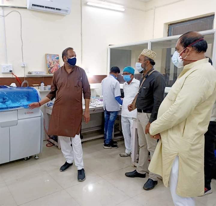 रतलाम जिले के विकासखंड जावरा में जिलाचिकित्सालय जैसी सुविधा मिलेगी सिविल हॉस्पिटल जावरा की लेबोरेट्री को अत्याधुनिक बनाया जा रहा है