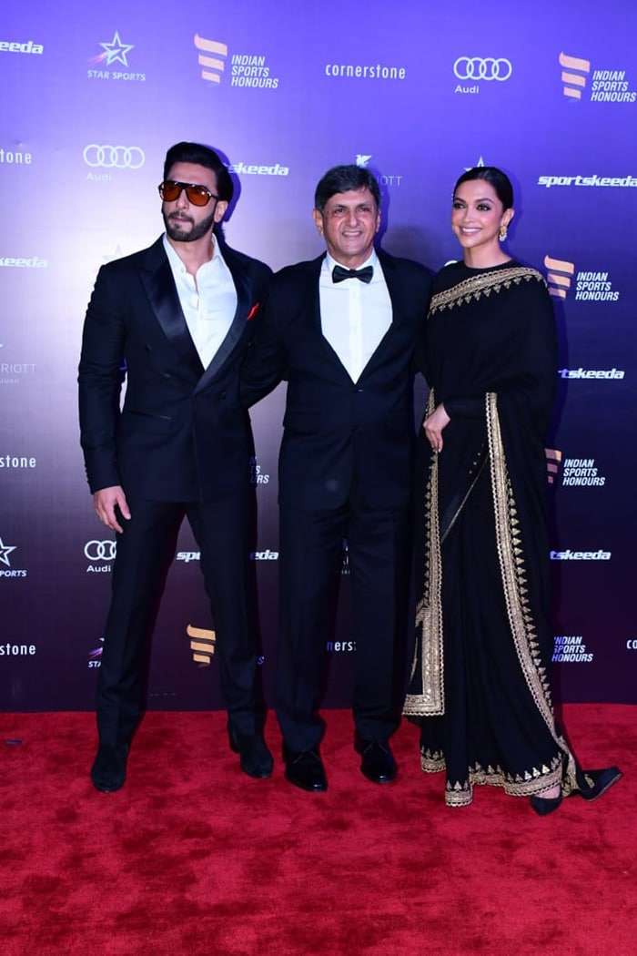 Deepika and Ranveer appeared