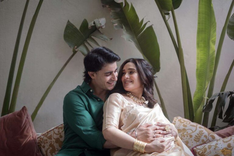 After five years of marriage, 2 little guests are welcome, Pankhuri Studio and Gautam Rode became parents of Twins Kids.