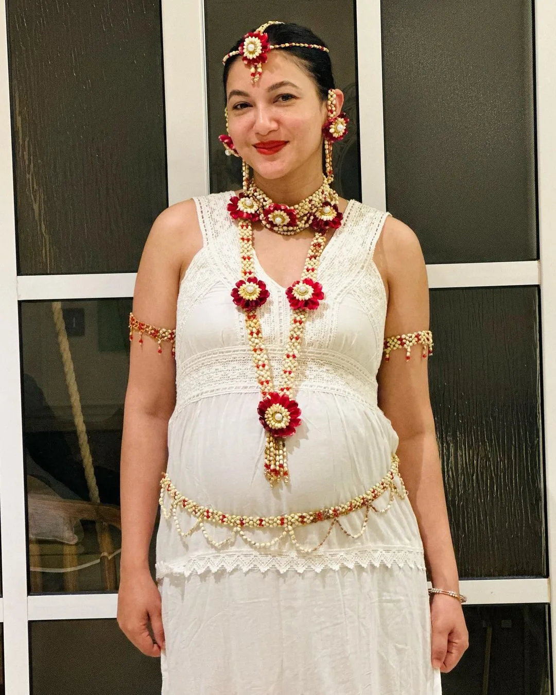 Gauhar Khan shared pictures of her baby shower