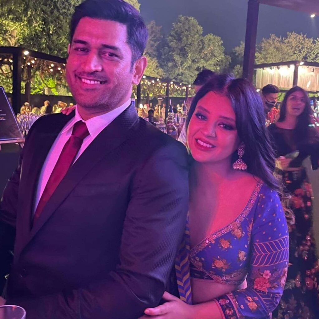 MS Dhoni and Sakshi